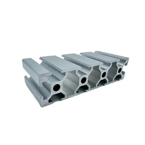 60*120 heavy industrial 6063 T-slot extruded aluminum profile extrusion production line 20x20 aluminum t slot extrusion profile