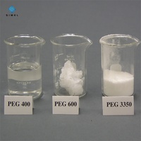 PEG400 Usp Grade CAS 25322-68-3 PEG300 polietilen glikol larutan elektrolit PEG4000 dengan harga terbaik
