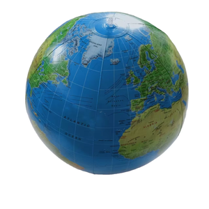 Globo terráqueo inflable de diseño creativo con temática de animales al por mayor para playa, piscina, divertidos juguetes de geografía para niños - Product Image 3