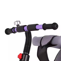 Nouveau modèle de tricycle pour enfants trois-en-un avec poignée de poussée - Jouets pour bébés de 3 à 6 ans - Tricycles à pédales pour enfants - Vélo