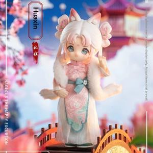 Venta al por Mayor, 100% Auténtico, Caja de 6 Piezas, NAGI <span class=keywords><strong>Cub</strong></span> V4, Serie Happy Excursion, Caja Sorpresa, Muñecas BJD 1/12, Figura de Acción Coleccionable de PVC - Product Image 6