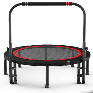 In acciaio pieghevole <span class=keywords><strong>Bungee</strong></span> <span class=keywords><strong>Jumping</strong></span> trampolino Indoor Fitness palestra per adulti e bambini con corrimano prodotto transfrontaliero - Product Image 1