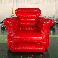 Modèle de canapé gonflable chaise gonflable meubles gonflables pour la publicité pour la décoration