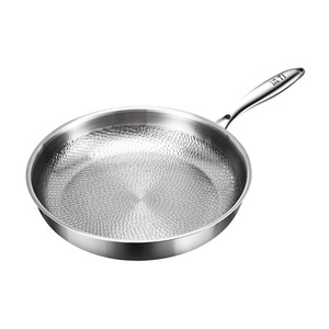Poêle en titane non revêtue, antiadhésive, motif écaille <span class=keywords><strong>de</strong></span> poisson, pour <span class=keywords><strong>camping</strong></span> - Product Image 1
