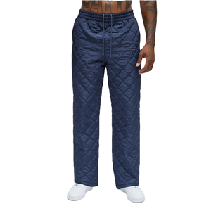 <b>Men</b>’s Quilted Puffer Pants <b>Winter</b> Warm Casual Loose Fit Drawstring <b>Trousers</b> Street wear Outdoor Insulated Pants Wholesale - Product Image 4