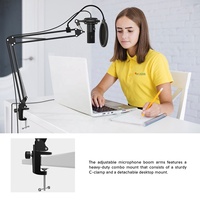Kit de microphone d'enregistrement USB FIFINE T669, microphone à condensateur cardioïde pour ordinateur sur Mac Windows PS4/PS5 pour le streaming