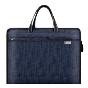 Maletín de Negocios de Tela Oxford para Hombre, Bolsa para Portátil con Cierre de Cremallera, Impermeable y Resistente a los Golpes para Almacenamiento de Documentos - Product Image 2