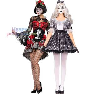 Disfraz de Mujer con Diseño Moderno de HP para Halloween, Disfraz de Zombie, Fantasma, Novia Demonio, Conjunto de Cosplay - Product Image 1