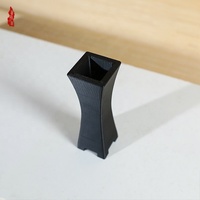 Porte-encens carré minimaliste de style chinois en résine PP, pot de fleurs pour l'intérieur, jardin de bureau, résistant aux chutes