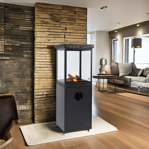 8KW moderno riscaldamento in metallo per esterni camino <span class=keywords><strong>a</strong></span> <span class=keywords><strong>Gas</strong></span> propano per giardino Bar Bar cortile-acciaio resistente e acciaio Corten - Product Image 2