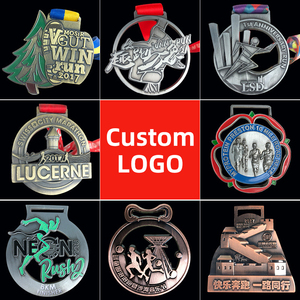 Manufacturer Custom Gymnastics Soccer Taekwondo Marathon Running Metal Sports Volleyball <strong>Medals</strong> <strong>Cheap</strong> <strong>Medals</strong> Custom Award <strong>Medal</strong> - Product Image 4