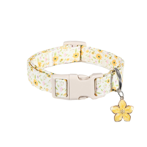 Adjustable All Seasons Dog & Cat <b>Collar</b> with Buckle Closure for Small Pets Pet Supplies OEM/ODM Low MOQ Custom Color - Product Image 1