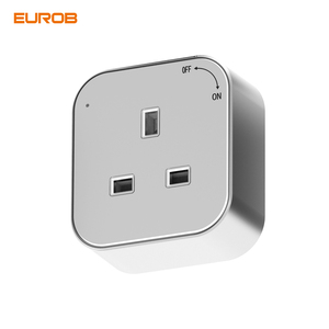 <span class=keywords><strong>Eurob</strong></span>, nuevo diseño, cocina, oficina, adaptador de enchufe estándar británico eléctrico para salida de riel de alimentación - Product Image 4