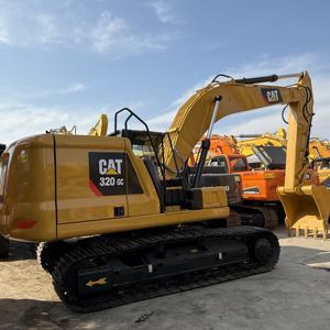 Équipement de construction lourd de 20 tonnes a utilisé la pelle sur chenilles 320GC à Shanghai Grande remise sur le moteur de composants de base - Product Image 1