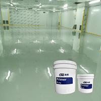 Revêtement de sol en silicone pour sols en béton industriels avec couche de finition en polyuréthane en option