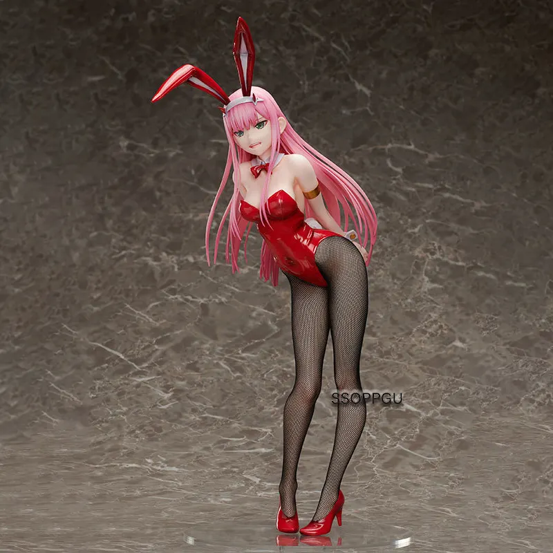 43ซม. อะนิเมะที่รักใน franxbunny Girl ZERO สองรูป PVC แอ็กชันรหัส: 002โมเดลของเล่นของสะสมของขวัญสำหรับเด็ก