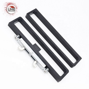 Double Pull <strong>Door</strong> Lock Handle for Sliding <strong>Doors</strong> Minimalism Handle Hardware Accessories - Product Image 2