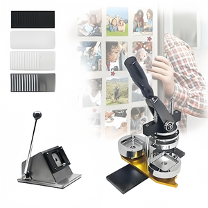 <span class=keywords><strong>2025</strong></span> New Arrival Vòng Acrylic Cutter vuông hình chữ nhật Huy hiệu máy làm nút Maker Kit với kích thước khác nhau có trong kho - Product Image 6