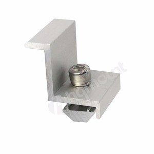 China Solar Mount Manufacturer 35mm-50mm <strong>Framed</strong> Solar Panel Mid <strong>Clamp</strong> Universal PV Mounting Rail <strong>Clamp</strong> - Product Image 6