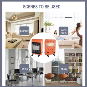 Radiador <span class=keywords><strong>de</strong></span> <span class=keywords><strong>Gas</strong></span> Portátil Decorativo, Mini <span class=keywords><strong>Calentador</strong></span> Independiente para el Hogar - Product Image 2