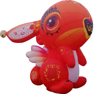 Inflable de dibujos animados modelo inflable grande al aire libre simulación muñeca mascota Anuncio Comercial logotipo inflable personalizado - Product Image 5