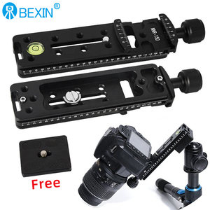 Soporte de Lente Teleobjetivo de 150 mm con Placa de Liberación Rápida y Adaptador de Abrazadera para Cámara - Product Image 1