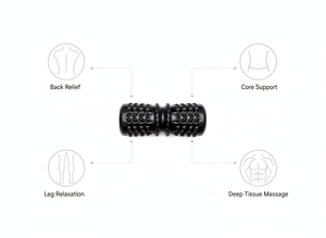 Rodillos de Espuma PU para Yoga, Cómodos y con Tiras para la Columna Vertebral, para Relajación y Ejercicio - Product Image 4
