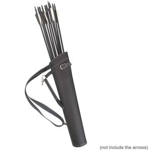 BSCI Factory - Bolsa táctica para flechas de caza, para colgar en el hombro, con cinturón de almacenamiento cilíndrico para flechas - Product Image 2
