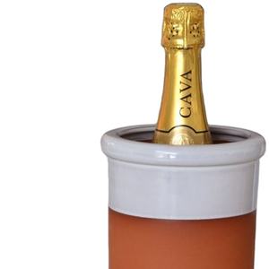 Accessoire <span class=keywords><strong>de</strong></span> <span class=keywords><strong>vin</strong></span> émaillé <span class=keywords><strong>de</strong></span> couleur personnalisée blanche <span class=keywords><strong>en</strong></span> <span class=keywords><strong>terre</strong></span> <span class=keywords><strong>cuite</strong></span> <span class=keywords><strong>refroidisseur</strong></span> <span class=keywords><strong>de</strong></span> bouteille <span class=keywords><strong>de</strong></span> <span class=keywords><strong>vin</strong></span> <span class=keywords><strong>de</strong></span> whisky <span class=keywords><strong>de</strong></span> Bourgogne <span class=keywords><strong>en</strong></span> céramique - Product Image 1