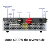 Alimentation électrique CC à tension variable IPS-ATDP50120 6000w 50v 120A Source de courant constant réglable
