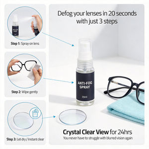 30 ML detergente per lenti liquido Anti nebbia <span class=keywords><strong>Spray</strong></span> per occhiali, Anti-appannamento occhiali <span class=keywords><strong>Spray</strong></span> per la pulizia degli occhiali da nuoto, schermo Anti-nebbia <span class=keywords><strong>Spray</strong></span> - Product Image 3