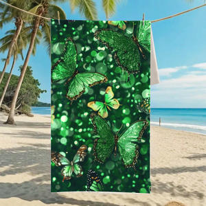 MB880 2025 Toalla de playa de microfibra Toallas compactas finas de secado rápido para piscina Paquete fácil grande <span class=keywords><strong>Cosas</strong></span> de viaje para vacaciones - Product Image 5