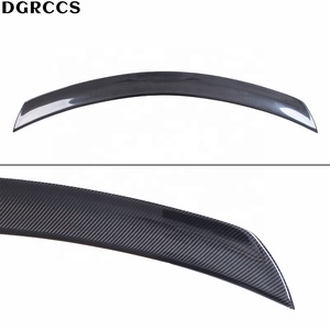 For C-Class W204 4Door Style Carbon Fiber <b>Rear</b> <b>Spoiler</b> Trunk Wing 2007-2014 Carbon Fiber - Product Image 4