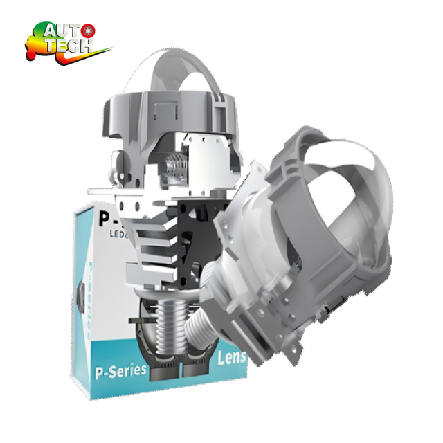 High Brightness Led Headlight 2.5 Inches 12V 6500K 7000 Lumens LED Projector Lens  Lights Kit Factory Directly