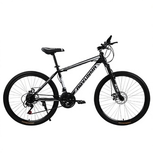 Vélo de montagne en acier à haute teneur en carbone et aluminium, 24 vitesses, avec frein à disque mécanique, pneus antidérapants de <span class=keywords><strong>26</strong></span> ou 24 pouces, siège réglable - Product Image 5