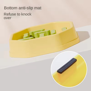 Comedero Lento Automático Anti-Asfixia para Perros, Nivel de Dificultad Ajustable, Diseño Anti-Caída, Material Plástico para Viajes - Product Image 5