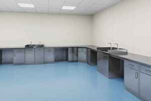 Özelleştirilebilir Boyutta Laboratuvar Tezgahı, Endüstriyel Kalite Kontrol Laboratuvarı için Yer Tasarruflu Yüksekliği Ayarlanabilir Laboratuvar Çalışma Tezgahı - Product Image 2