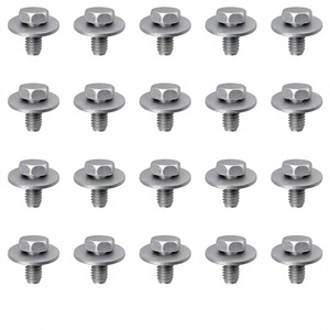 Perno Hexagonal de Acero N10009110N 100 091 10 para Volkswagen, Porsche, Audi, Skoda, para Guardabarros y Faros Delanteros, Fácil Instalación - Product Image 3