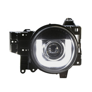 Conjunto <span class=keywords><strong>de</strong></span> Faros Delanteros Modificados <span class=keywords><strong>con</strong></span> Lente Bi-Xenón y Ojos <span class=keywords><strong>de</strong></span> Ángel <span class=keywords><strong>LED</strong></span> para Toyota FJ Cruiser Modelos 2007-2021 - Product Image 2