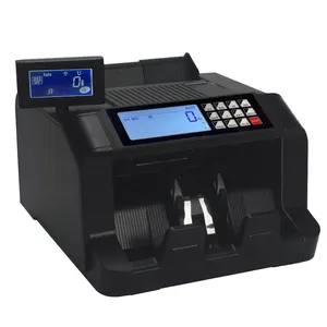 Nieuwste 728D2 Grote Dual Display Bill Notities Telmachine Nep Notities Vals Sorter Checker Usd Euro Teller