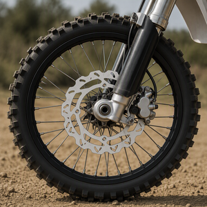 Pièces de moto électrique miniature 50cc, frein à disque avant et arrière 160 mm, disque de frein pour <span class=keywords><strong>KTM</strong></span> 50 SX HUSQVARNA GAS GAS MC-E 5 13-25 - Product Image 2