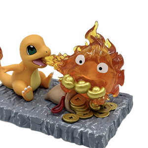 Figura Luminosa de Anime de Charmander, Calcifer y El Castillo Ambulante de Howl, Producto de Decoración para Escritorio - Product Image 5