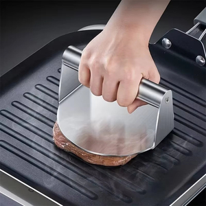 Prensa para <span class=keywords><strong>Hamburguesas</strong></span> de Acero Inoxidable, Utensilios de Cocina, Accesorios para Hacer Empanadas de Carne - Product Image 5