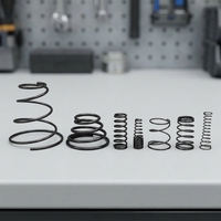 Ressort de compression hélicoïdal personnalisable en direct d'usine pour les besoins des équipements automobiles et industriels en acier et acier inoxydable