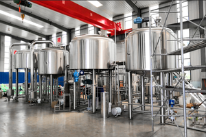 Système de brasserie artisanale complet Tonsen Turnkey Project Beer Machine 5000L 50HL, système de <span class=keywords><strong>brassage</strong></span> à quatre cuves - Product Image 4
