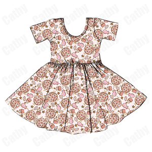 cotton frock long