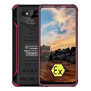 Téléphone antidéflagrant le moins cher, téléphone FHD GPS <span class=keywords><strong>ATEX</strong></span>, téléphone intrinsèquement sûr avec 4 Go + 128 Go pour les zones dangereuses du pétrole et du gaz - Product Image 1