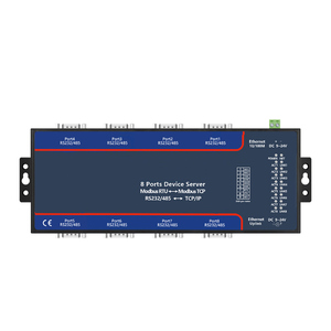OEM 8-<span class=keywords><strong>Port</strong></span> Gateway industri Label netral tanpa merek Logo RS232 RS485 <span class=keywords><strong>Ethernet</strong></span> TCP/IP Modbus jaringan komunikasi multipel - Product Image 2