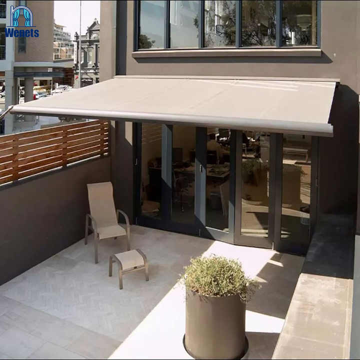 Retractable Automatic Electric Awning for Outdoor Sunshade