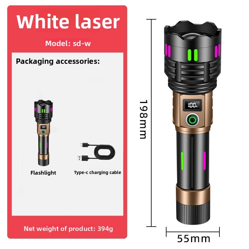 Lampe de poche SD-W avec marteau [sans batterie]